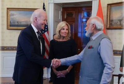 Narendra Modi gifts sandalwood box,  lab-grown green diamond to Joe Biden and  Jill Biden