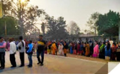 Tripura: 19 percent polling in first three hours amid sporadic violence