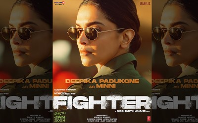 Deepika Padukone in 'Fighter': Her First look as Squadron Leader Minal Rathore out now