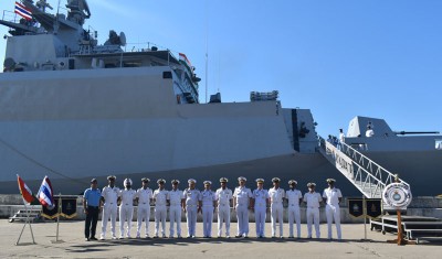 Indo -Thai Maritime Cooperation: INS Kadmatt arrives in Bangkok