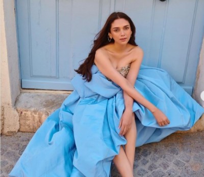 Aditi Rao Hydari looks straight out of fairytale in her first Cannes look this year