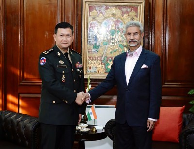 S Jaishankar meets Cambodian lieutenant general Hun Manet, discusses   geopolitical situation and regional challenges