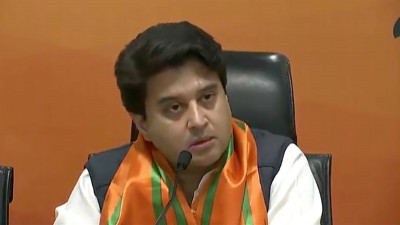 Congress disrupting parliament to stay politically relevant: Jyotiraditya Scindia