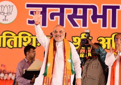 It’s PM Modi vs Rahul Gandhi in 2024, Amit Shah says in poll-bound Chhattisgarh