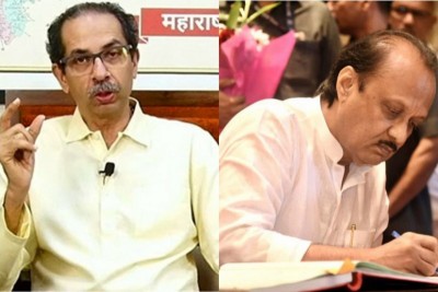 Uddhav Thackeray holds first meeting with Ajit Pawar after NCP split