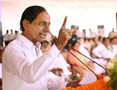 Telangana Assembly Elections: CM KCR casts his vote in Chintamadaka