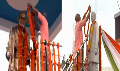 'Non-violence biggest strength of democracy': Yogi Adityanath in Gandhi Jayanti