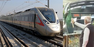 PM Modi inaugurates country's first RapidX train 'Namo Bharat' in UP