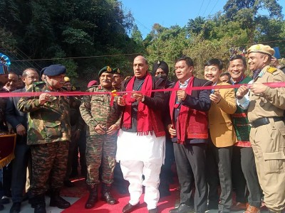 Rajnath Singh inaugurated 28 infrastructure projects