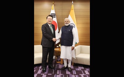 G7: Narendra Modi meets Korean President Yoon Suk Yeo