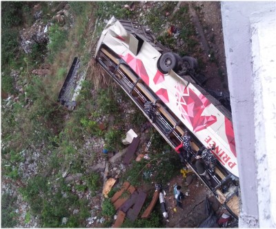 Jammu and Kashmir: Ten killed, 40 injured as bus ferrying pilgrims falls into gorge