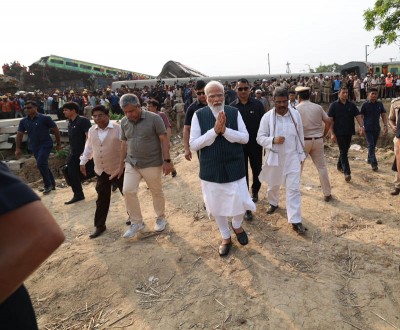 PM Narendra Modi visits Odisha train mishap site, assures strict action against those responsible for accident