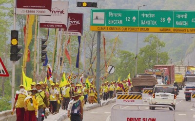 Tibetan Youth Congress begins month-long march to flag human rights violations in Tibet