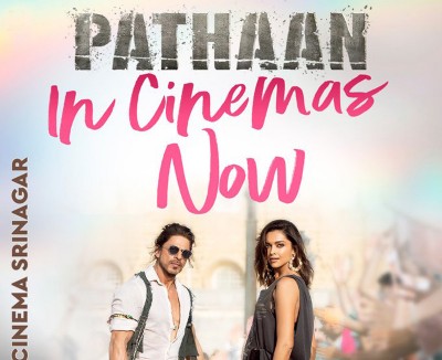 Jammu and Kashmir: Movie lovers enjoying Shah Rukh Khan's latest release Pathaan