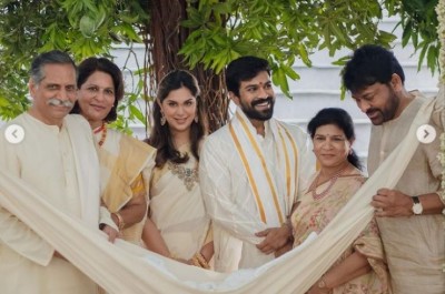 Ram Charan, wife Upasana reveal their daughter's name as 'Klin Kaara Konidela'