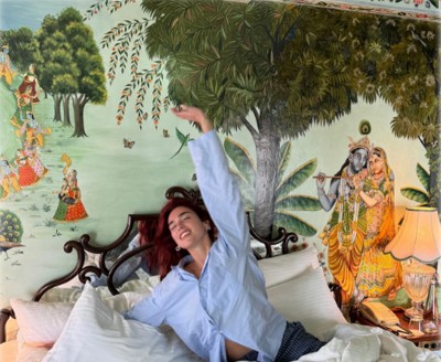 International singing star Dua Lipa shares images for her fans on Instagram from Rajasthan visit