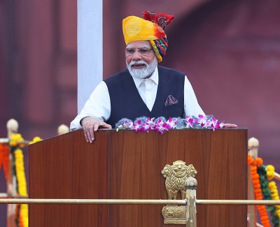 Independence Day Speech: PM Narendra Modi congratulates countrymen for forming a strong, stable government after three-decade of uncertainty