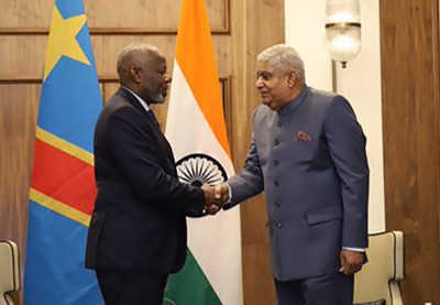 Deputy Prime Minister of Congo Vital Kamerhe visits India to attend CII-Exim Bank conclave