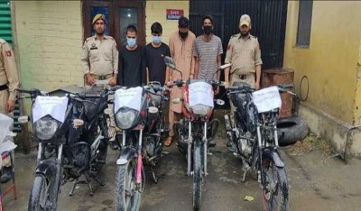 Kashmir: Police bust gang of motor lifters in Baramulla