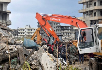 In Images: Rescue ops underway after earthquake devastates parts of Turkey, Syria