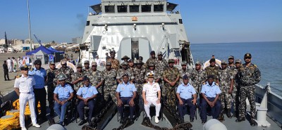 Mozambique:  INS Sunayna enters Port Beira