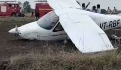 Karnataka: Training aircraft crash lands in Belagavi, pilot injured