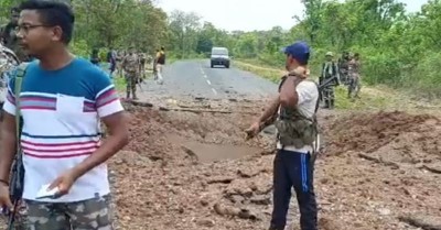 50 kg IED used in the Chhattisgarh Maoist attack that killed 10 cops, driver