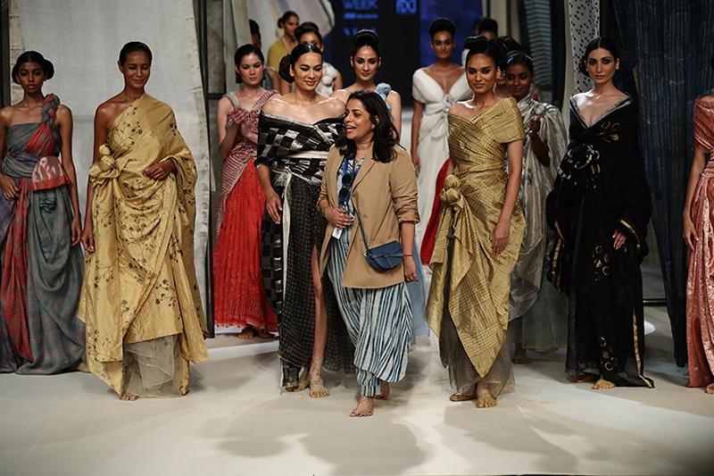 Lakme Fashion Week: Designer Anavila showcases Dabu collection