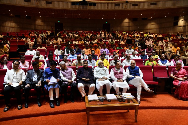 PM Modi attends BJP parliamentary party meeting