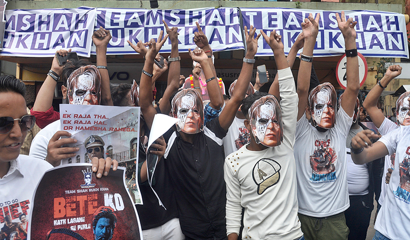 'Jawan' release: Shah Rukh Khan fans rush to theatres in large numbers on opening day