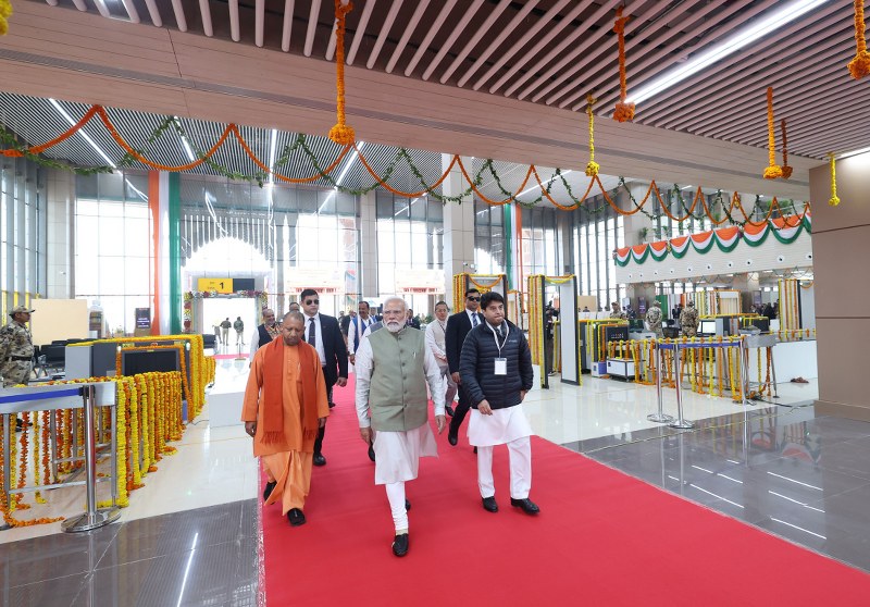 PM Modi unveils airport, revamped railway station in Ayodhya ahead of Ram Temple inauguration