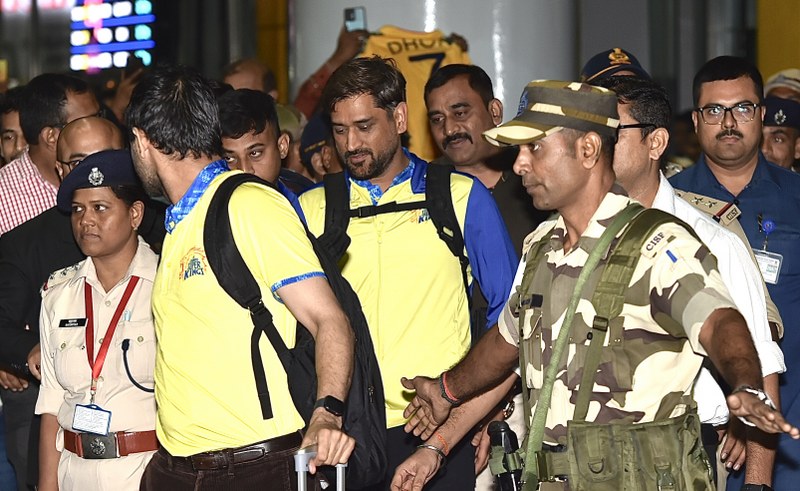 IPL 2023: MS Dhoni in Kolkata for KKR-CSK match