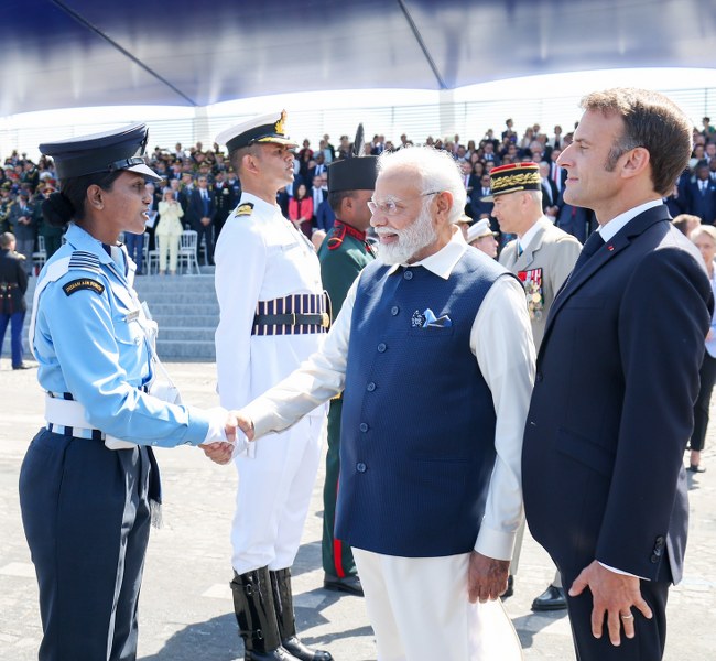 PM attends Bastille Day celebrations in France's capital Paris
