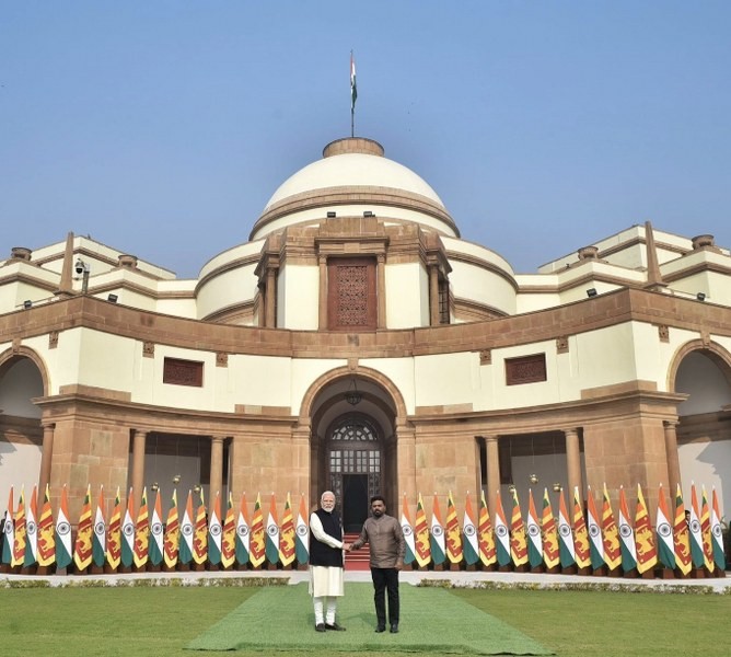 Sri Lankan president Dissanayake meets PM Modi in New Delhi