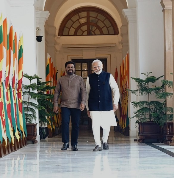 Sri Lankan president Dissanayake meets PM Modi in New Delhi