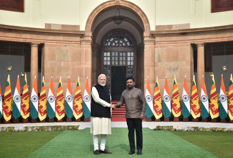 Sri Lankan president Dissanayake meets PM Modi in New Delhi