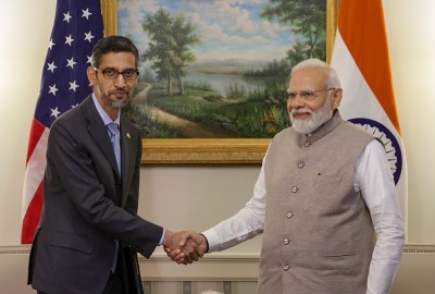 PM Modi has a clear vision about how AI will benefit India: Google CEO Sundar Pichai