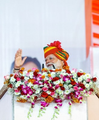 PM Modi addresses 'Ek Varsh-Parinaam Utkarsh' programme in Jaipur