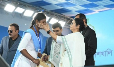 Truth ultimately gets revealed: Mamata Banerjee in her first visit to Sandeshkhali after Lok Sabha polls