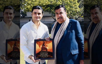 Union Minister Nitin Gadkari launches Sandeep Singh's film on Chhatrapati Shivaji Maharaj