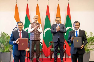 India, Maldives ink MoU to train 1,000 civil service officers