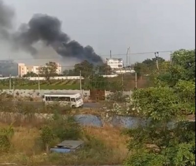 5 dead in a chemical factory explosion following fire in Telangana's Sangareddy