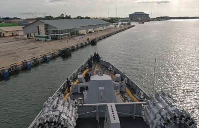 Brunei: Indian Naval Ship Kiltan arrives in Maura as part of deployment to South China Sea