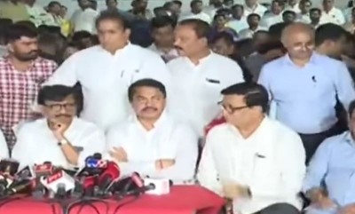 Congress, Shiv Sena, NCP reach seat-sharing agreement; each to contest from 85 constituencies in Maharashtra