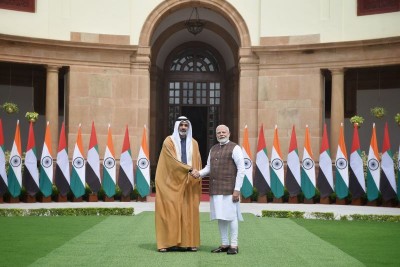 Narendra Modi discusses future areas of cooperation between Abu Dhabi, India with visiting Crown Prince