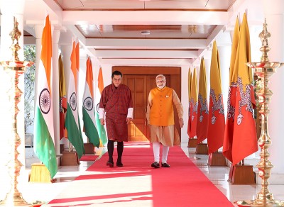 Bhutanese King Jigme Khesar Namgyel Wangchuck, Narendra Modi discuss entire gamut of bilateral cooperation