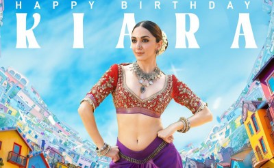 Kiara Advani celebrates birthday with 'Jabilamma' poster from Ram Charan's Game Changer