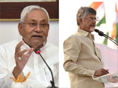 As BJP falls short of majority, ally leaders Nitish Kumar, Chandrababu Naidu emerge as kingmakers