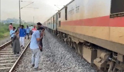 Conspiracy behind Sabarmati Express derailment? Initial probe says a boulder was placed on track leading to accident