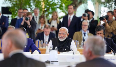 PM Modi calls for end of tech monopoly at G7 meet, says Global South bearing brunt of world tensions